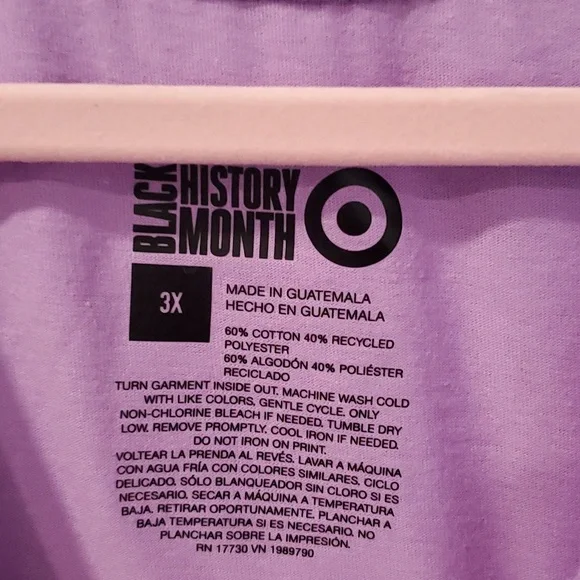 NWT TARGET X BLACK HISTORY MONTH COLLAB TEE SZ 3X - Picture 3 of 4
